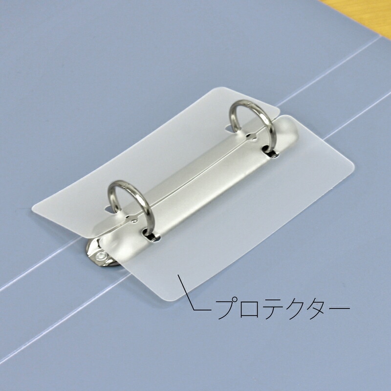 プラス(PLUS)リングファイル 2穴 A4-S 210枚とじ ブルー FL-101RF 87