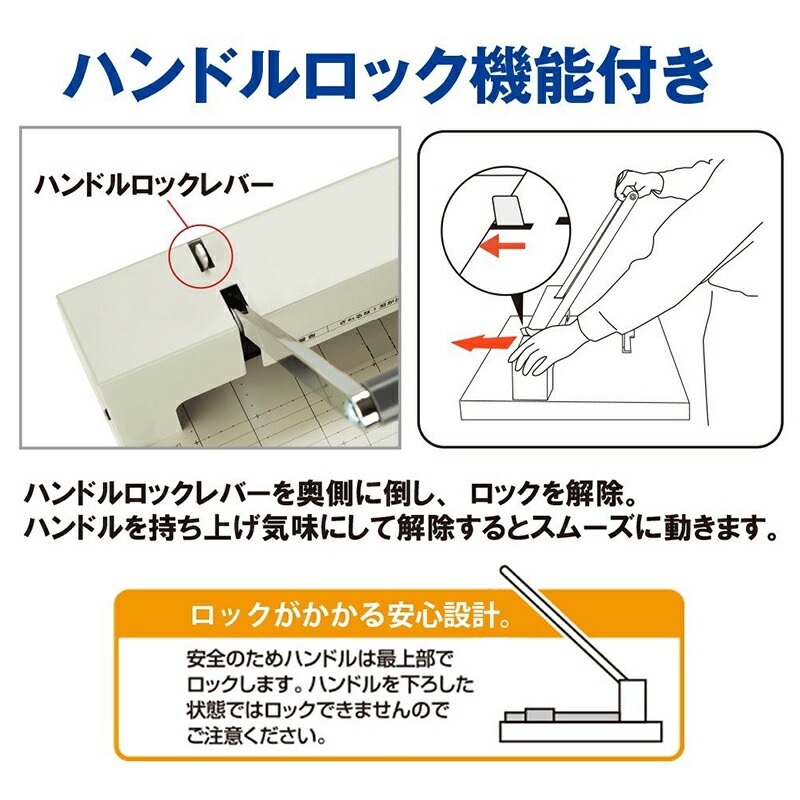 プラス(PLUS)人気アイテムセット 断裁機A3 PK-511L+専用替刃PK-511H+