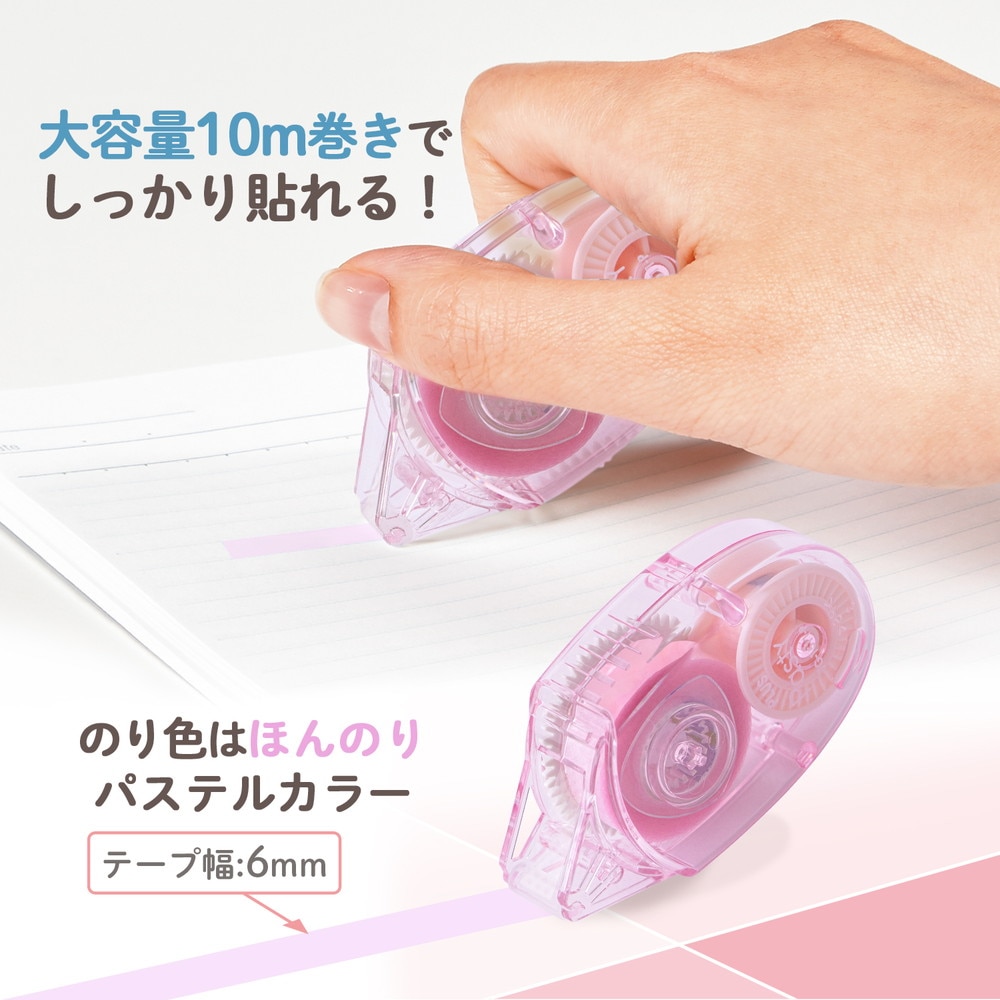 プラス PLUS Pasty テープのり 使い切りタイプ ブルー TG-1511-P