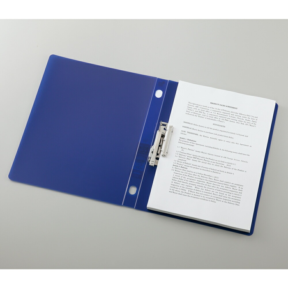 LIHIT LAB (リヒトラブ) CUBE FIZZ パンチレスファイルワンタッチ