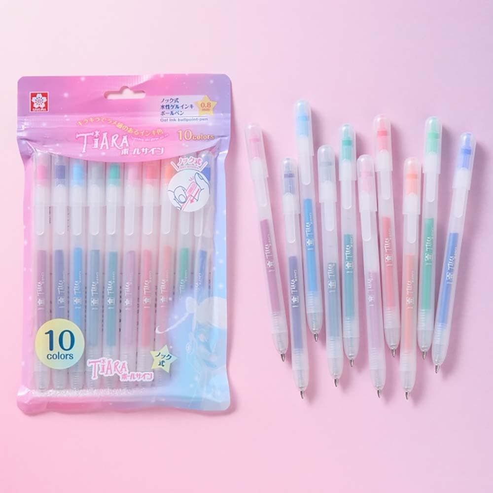 ☆サクラ13です☆７点セット サクラクレパス SAKURA ボールサイン ティアラノック 10色セット