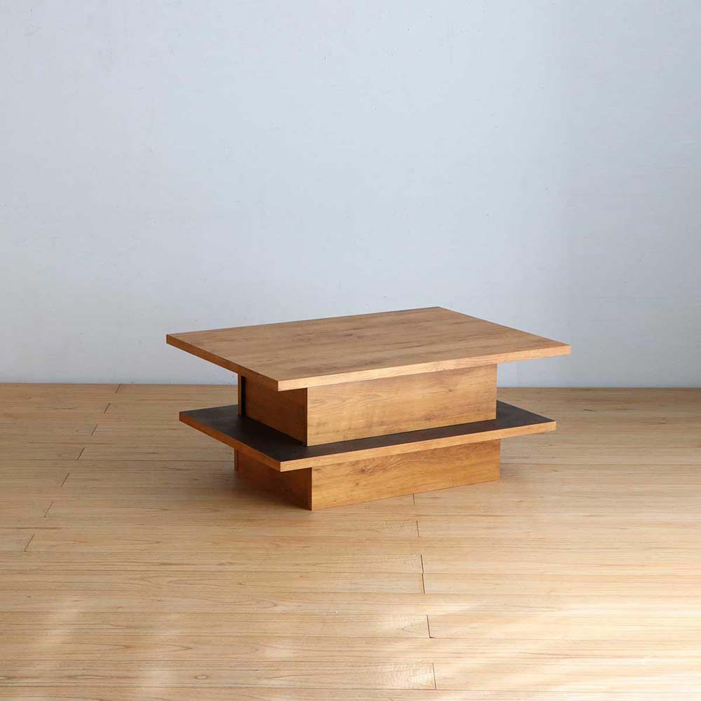 東馬 tohma アダムロ リフトアップテーブル ライトブラウン 54681070