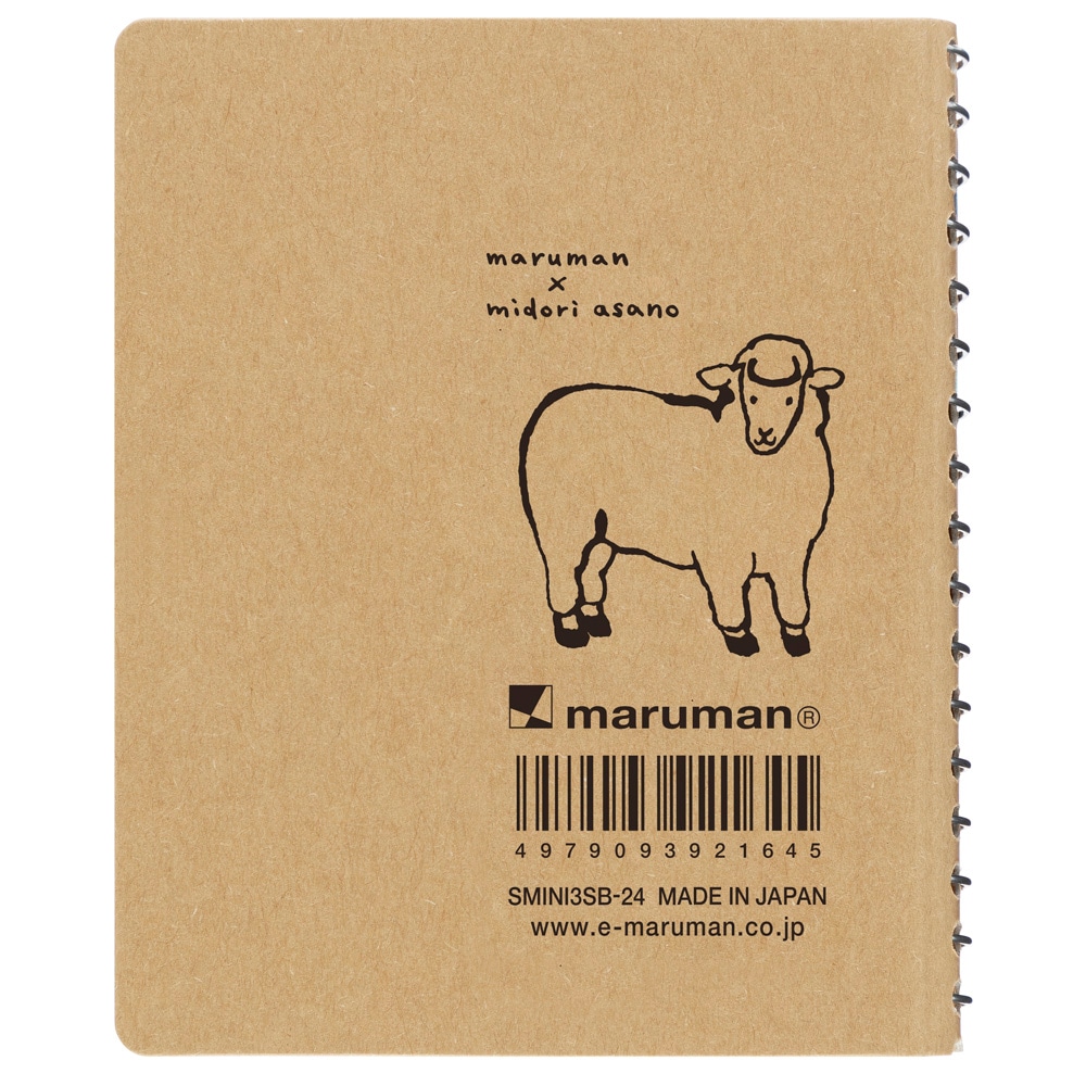 数量限定!】マルマン maruman ミニチュア クロッキーブック 赤