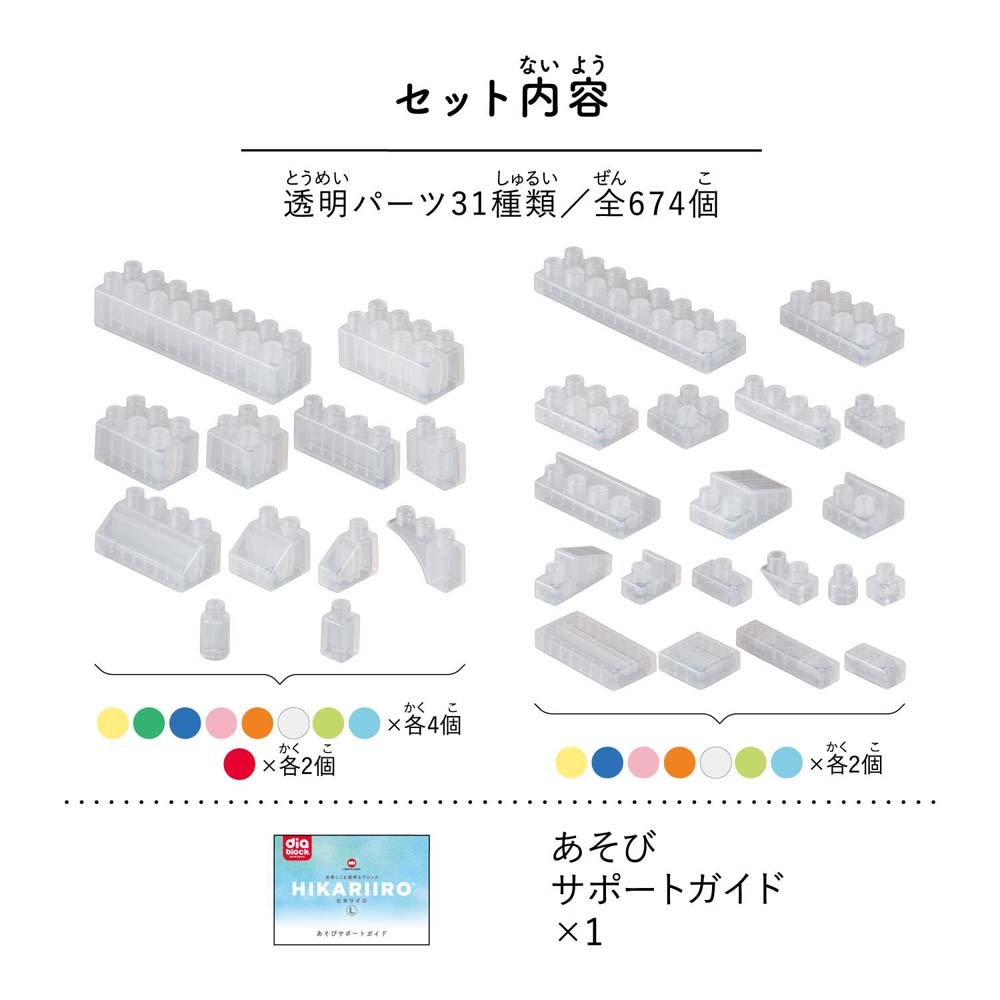 ラッピング無料】カワダ kawada ダイヤブロック HIKARIIRO