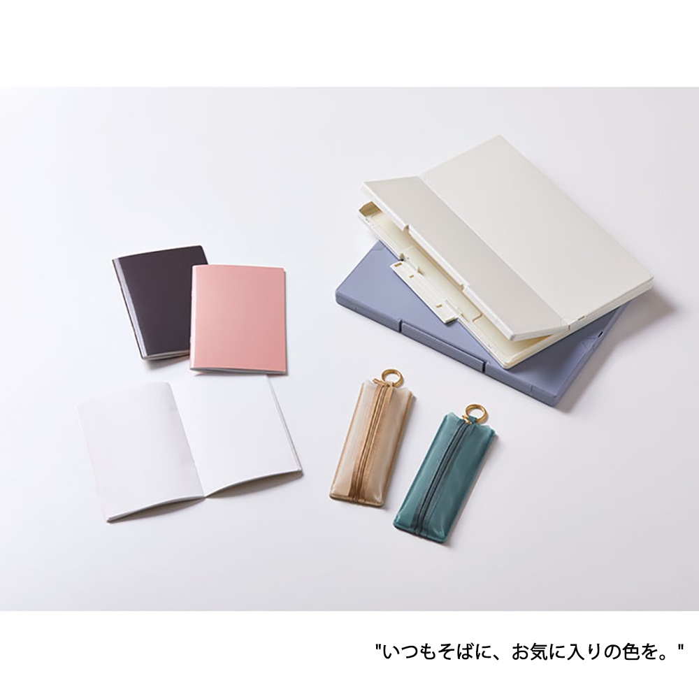 キングジム KINGJIM ＥＭＩＬｙ フラットペンケ－ス ピンク EY2190ヒン ポーチ 収納ポーチ クリア文具 クリアカラー ネオンカラー チアーズ