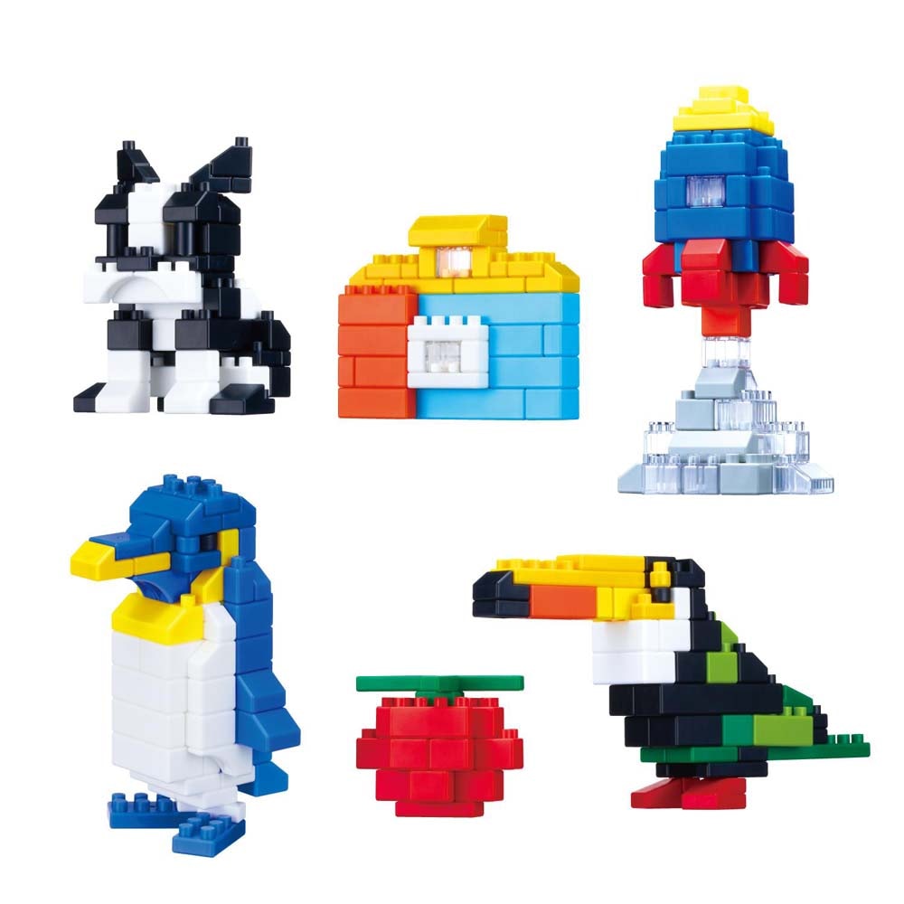 ラッピング無料】カワダ kawada ダイヤブロック KIHONIRO キホンイロ L