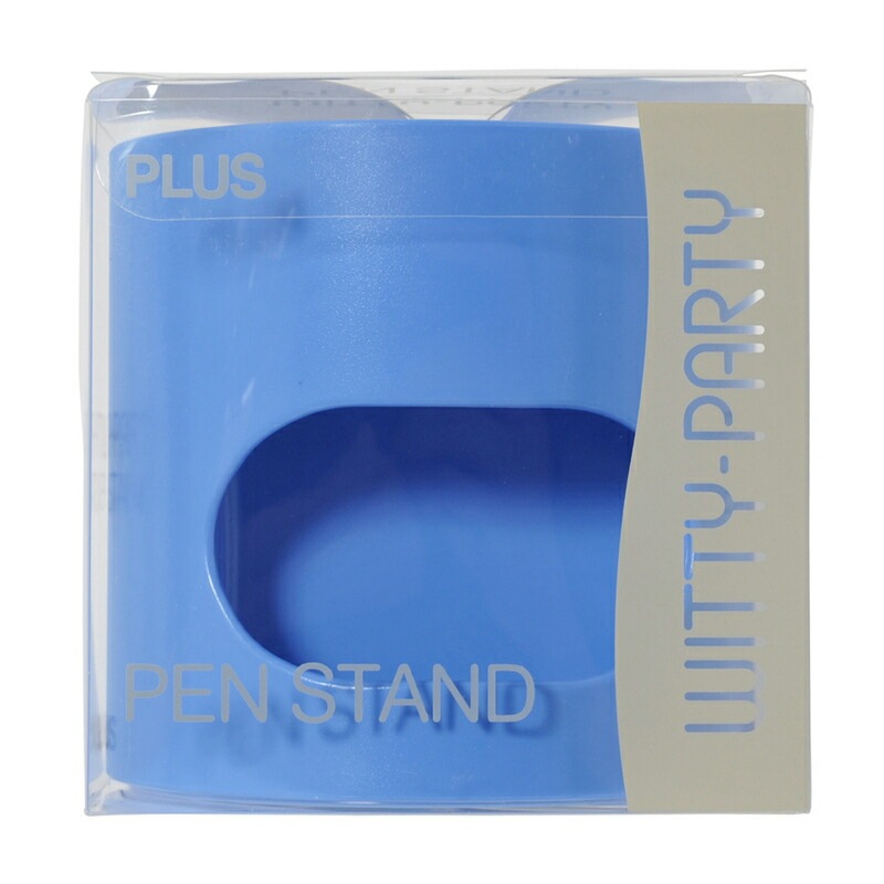プラス(PLUS)ウィッティ・パーティ ペンスタンド ブルー WP-110N 30-756