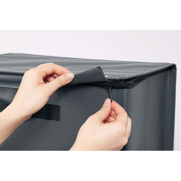 キングジム＜KING JIM＞ ゴミストレージボックス Mサイズ KSP5812クレ