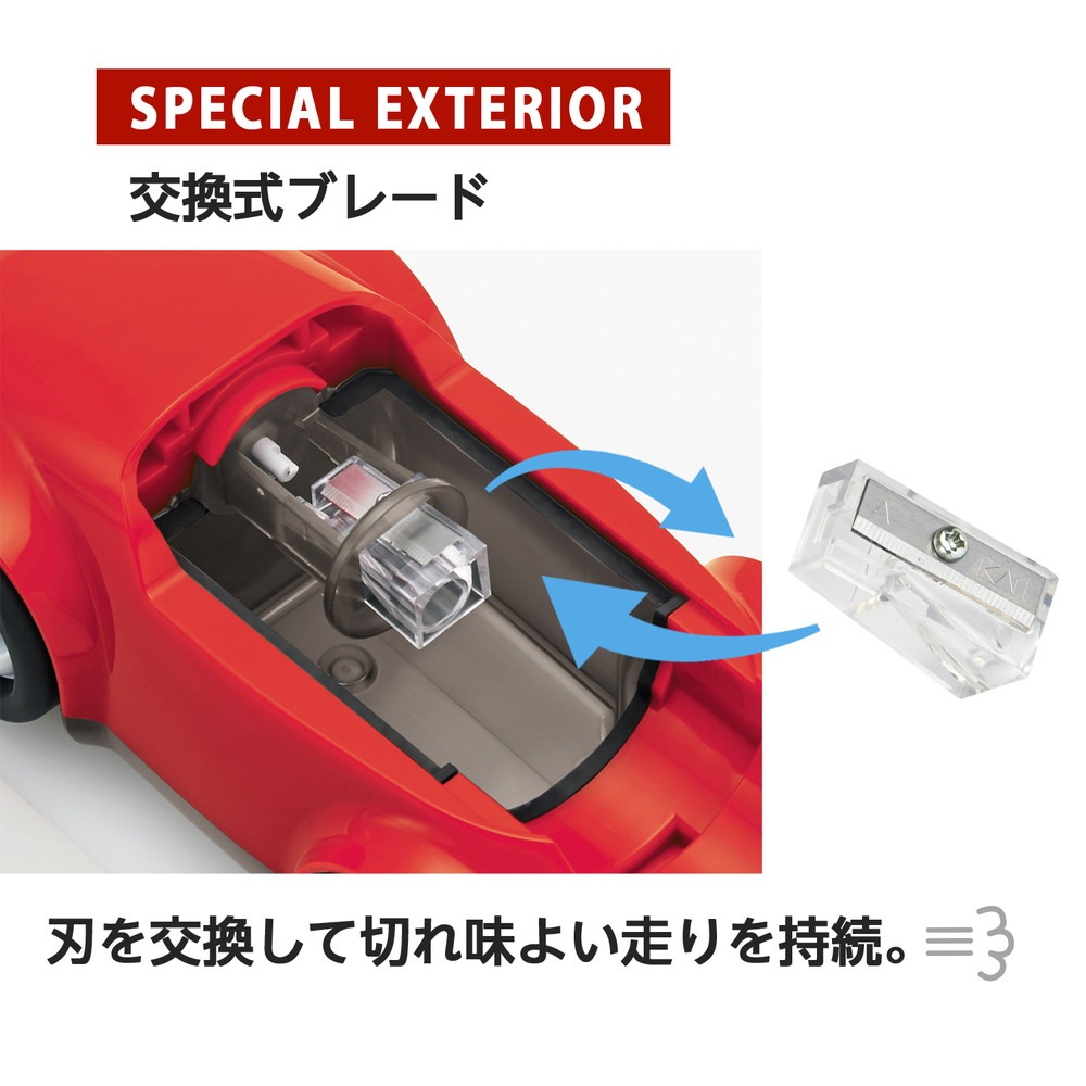 プラス PLUS ハシレ！エンピツケズリ！替刃 FS-660R 84-000