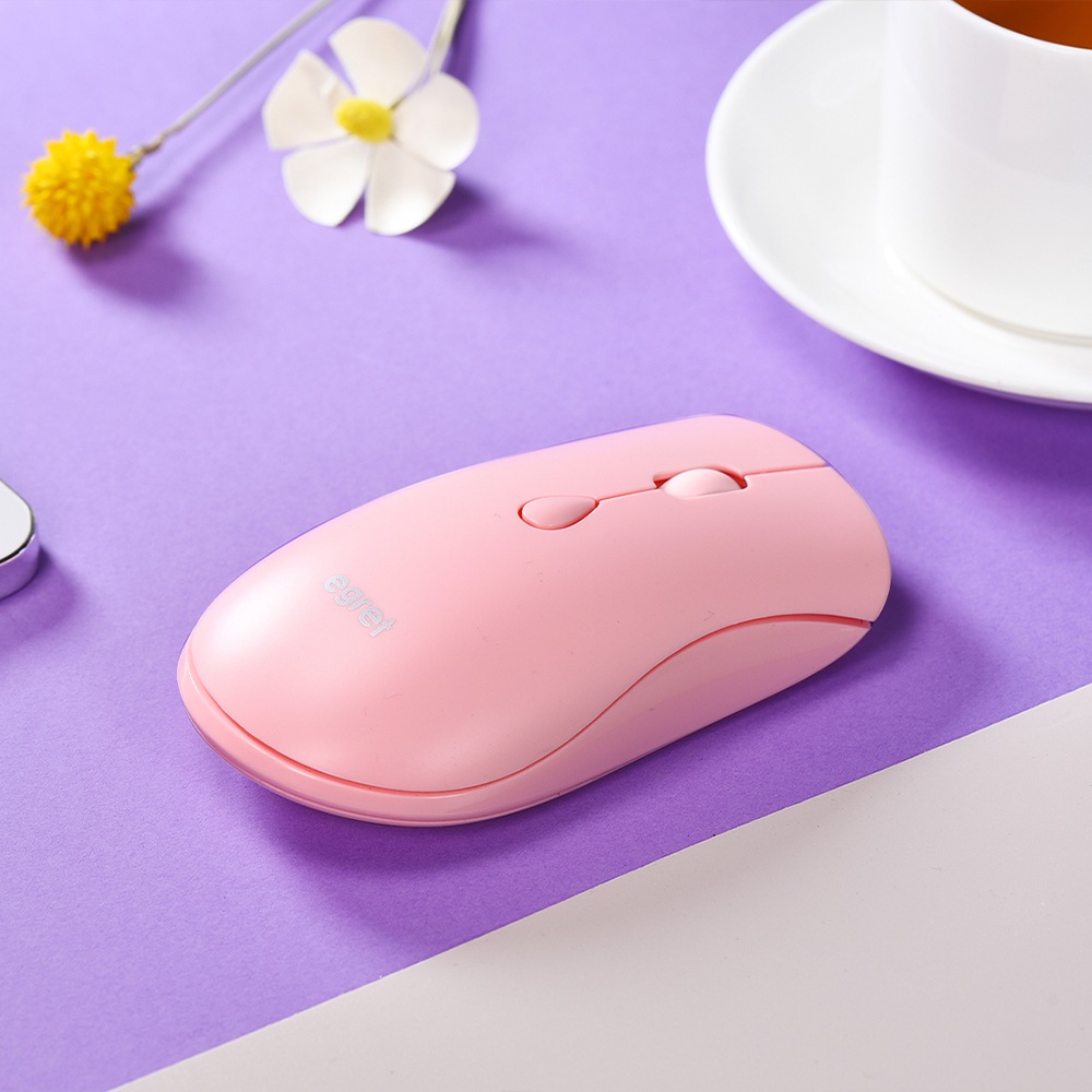 電響社 denkyosha EGRET Bluetooth&2.4G 静音充電式ワイヤレスマウス