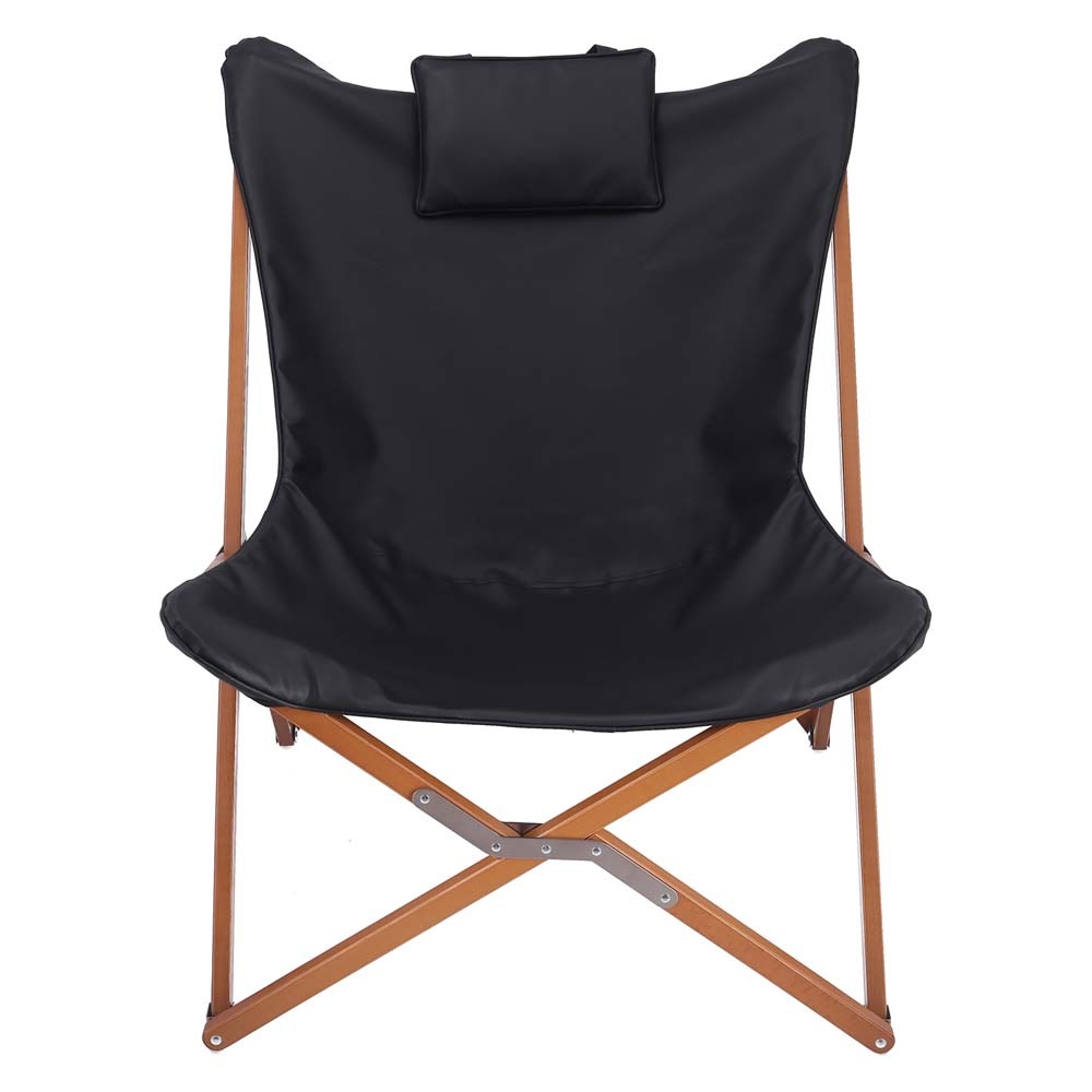 不二貿易 ラウンジチェア フロート ブラック 38532 | 家具・オフィス