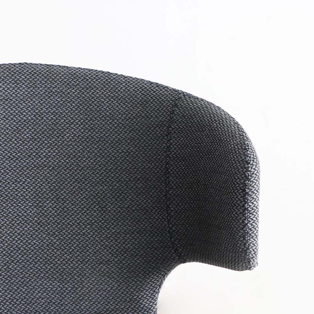 東馬 tohma レイド ラウンドチェア チャコールグレー 54683710