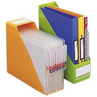 LIHIT LAB.＜リヒトラブ＞リクエスト スタックボックス A4 縦型 赤色