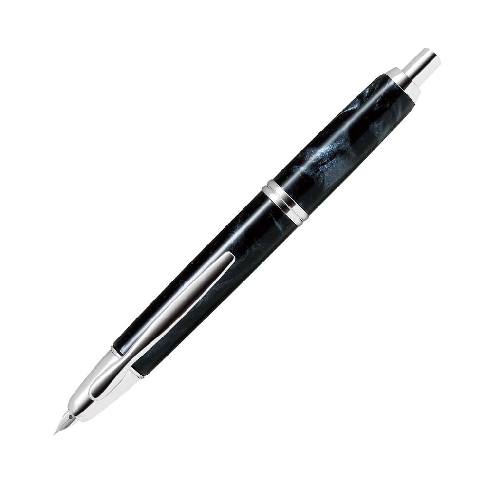 PILOT CAPLESS Black-marble 万年筆 字幅M