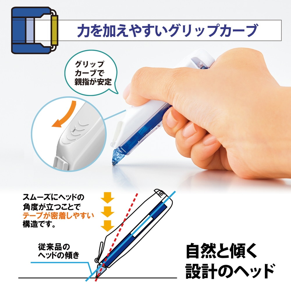 プラス PLUS 修正テープ ホワイパースイッチ 交換テープ 5mm幅 4個入