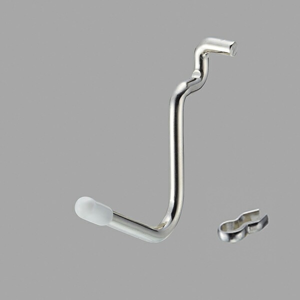 光＜hikari＞ パンチングボード用L型フックキャップ白1P4入 PBLF-52