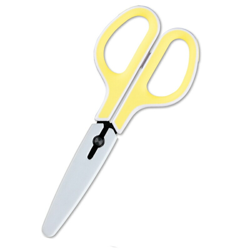 プラス(PLUS) はさみ フィットカットカーブ フッ素コート ホワイト