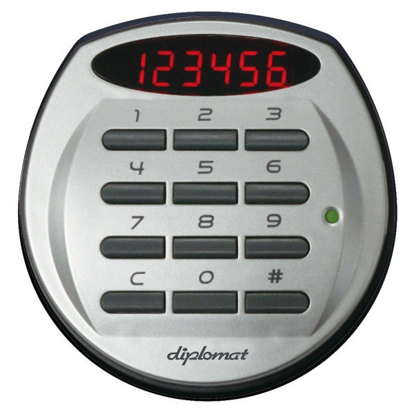 デジタルテンキー式耐火金庫 080EKR3 （シリンダーキー付） A4対応 OFFICE SAFE＜業務用耐火金庫＞ 90分耐火 容量84L ディプロマット・ジャパン
