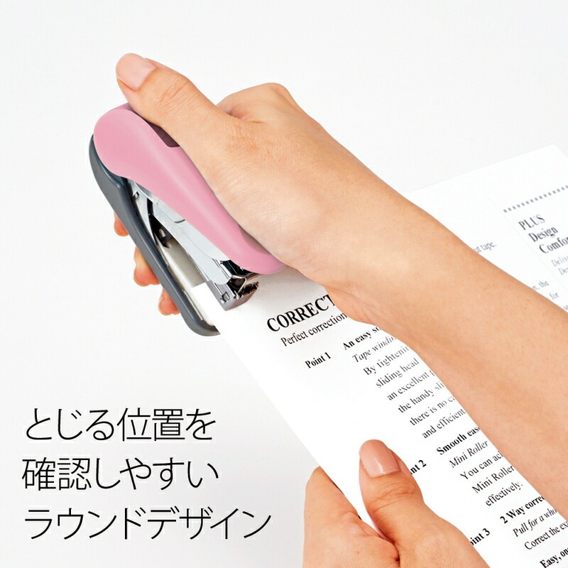 プラス(PLUS) フラットかるヒット32枚　ST-010VNH　ピンク　針付　ブリスターパック入　30-716