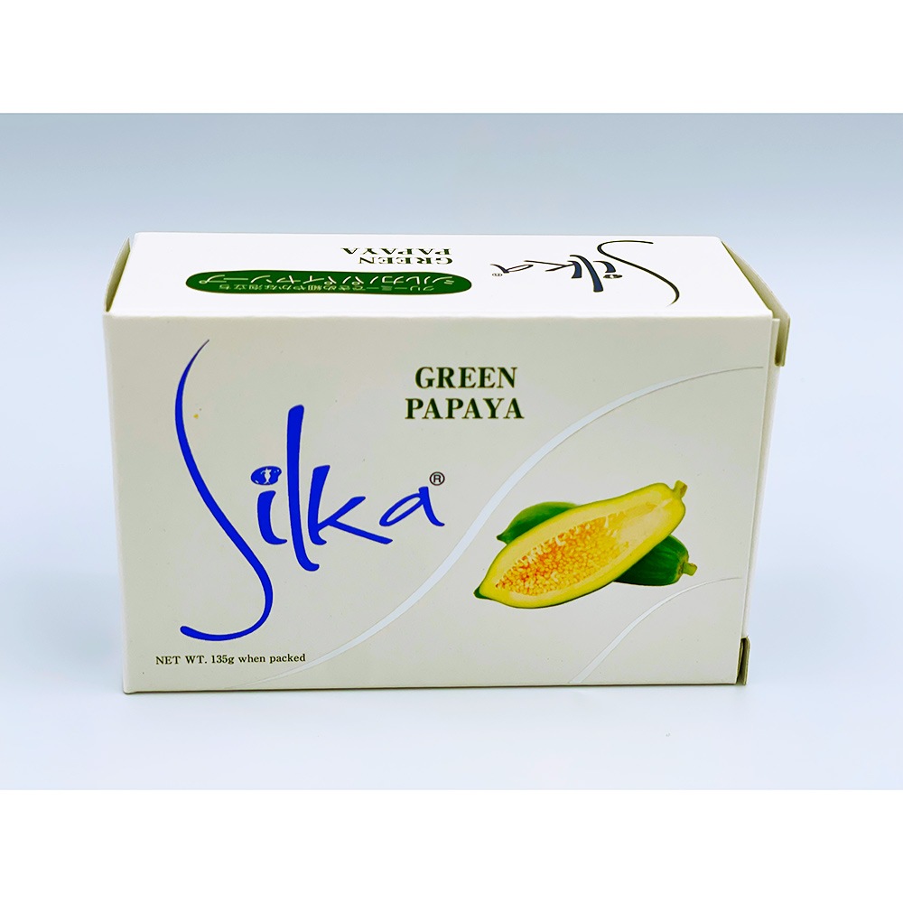 シルカ　パパイヤ石鹸　Silka 135g 20個セット 楽天市場】Silka シルカ パパイヤ石鹸 135g Silka papaya soap