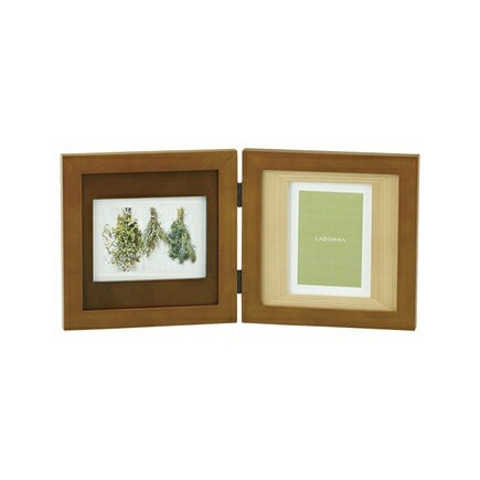 KING JIM<キングジム・ラドンナ> カラーウッドフォトフレーム LDブラウン CW33-LD-BR