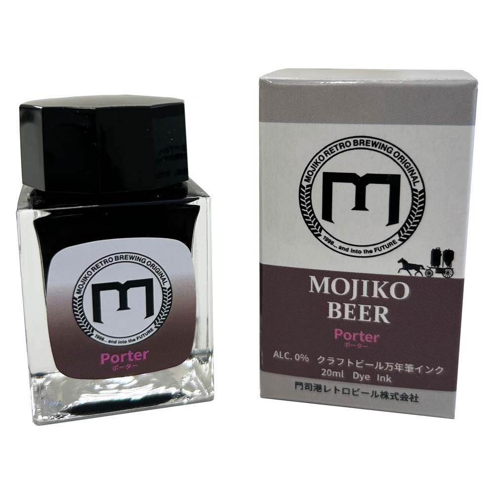 数量限定】オリジナル万年筆 門司港 クラフトビール ボトルインク 20ml