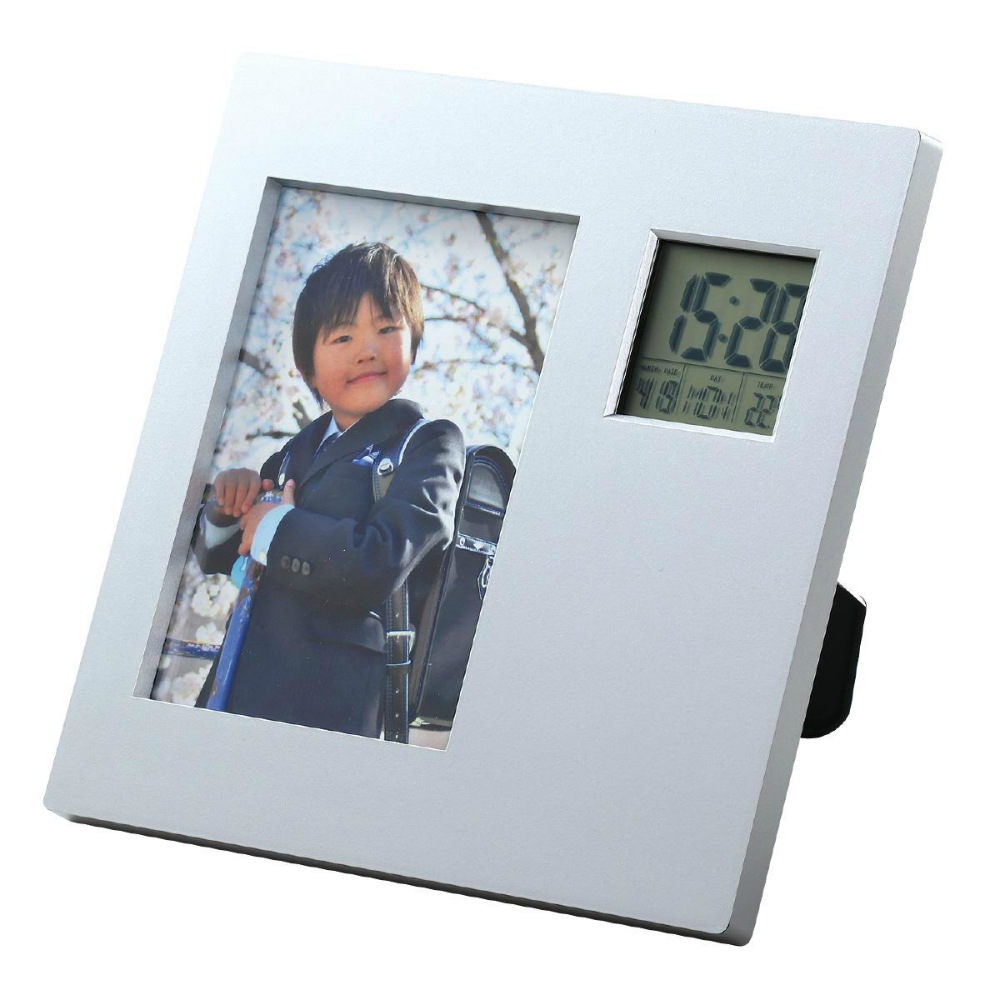 アーテック 2WAYフォトフレームクロック #5498 記念品 箔押し