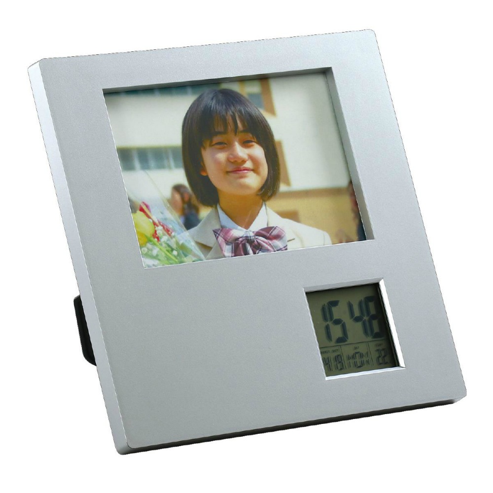 アーテック 2WAYフォトフレームクロック #5498 記念品 箔押し
