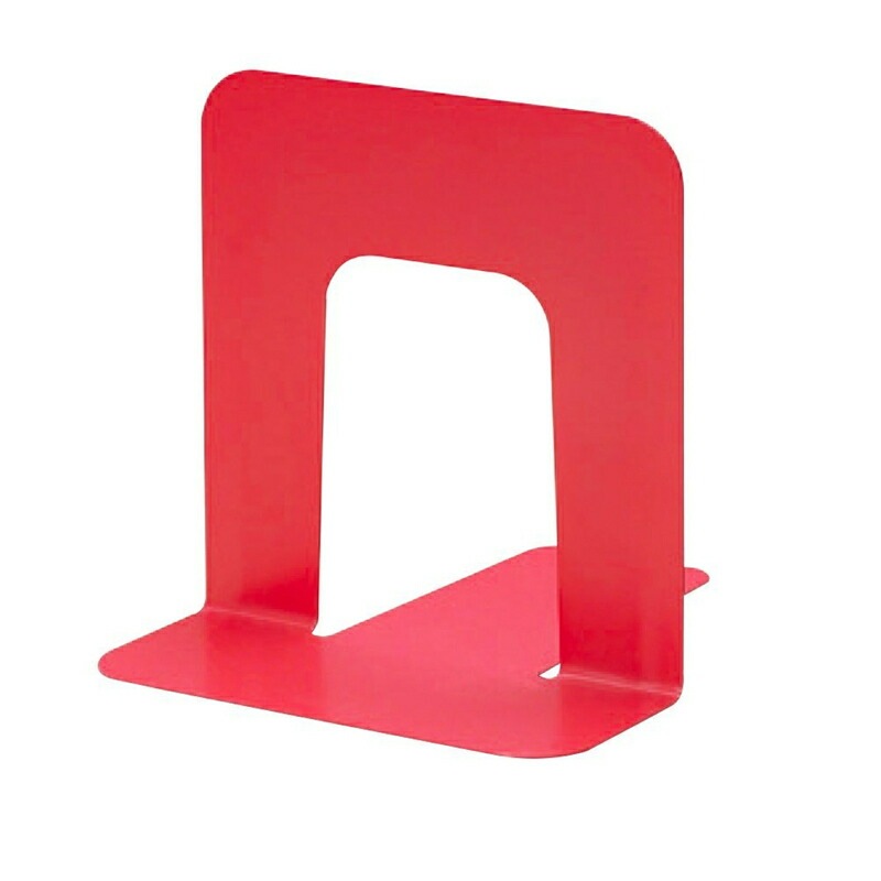 プラス(PLUS)ブックエンド 本立 Sサイズ ピンク BS-203 36-342