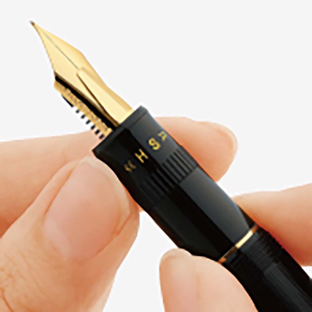 パイロット ジャスタス95 14k ネットブラック 中細字 万年筆