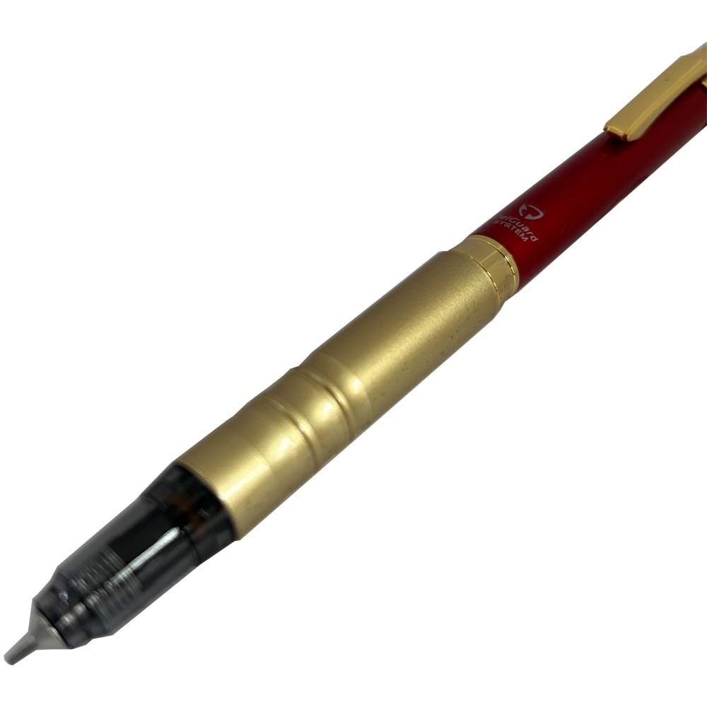 数量限定】ゼブラ ZEBRA デルガードLx 0．5mm レッド×ゴールド P-MA86