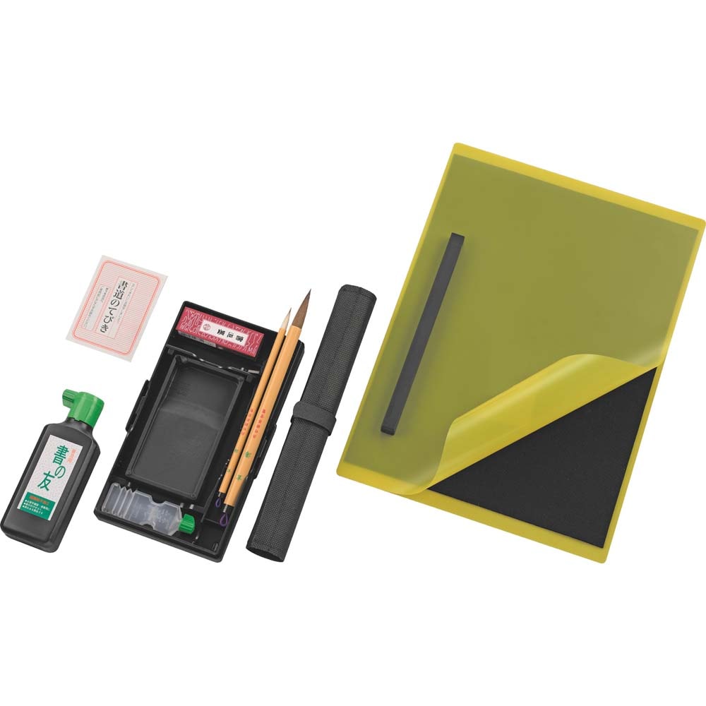 呉竹 書道セット GC-1910S グレー GC191-12 | 書画材・ペインティング