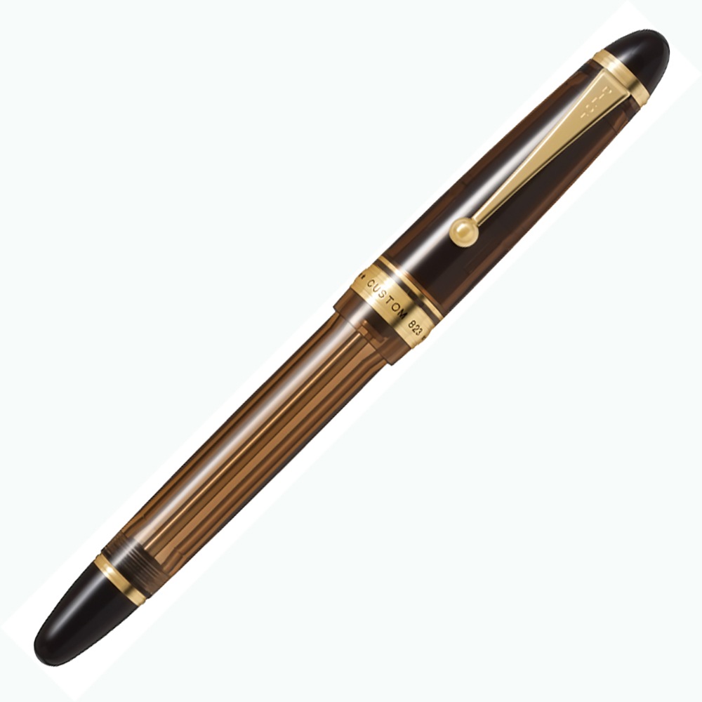 パイロット PILOT 万年筆 カスタム 823 ブラウン 中字 ギフトケース