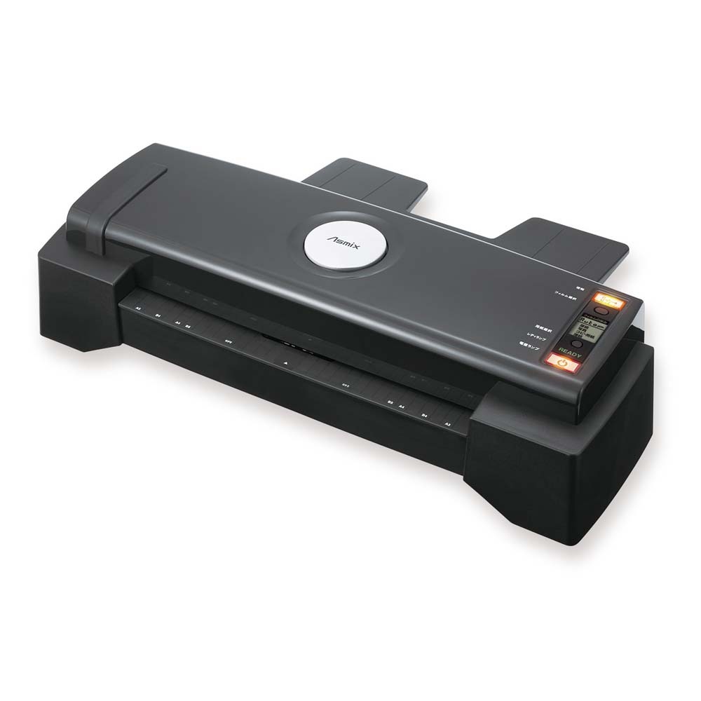 アスカ Asmix 6ローラー ラミネーター ブラック L620A3 A3サイズ対応 高速