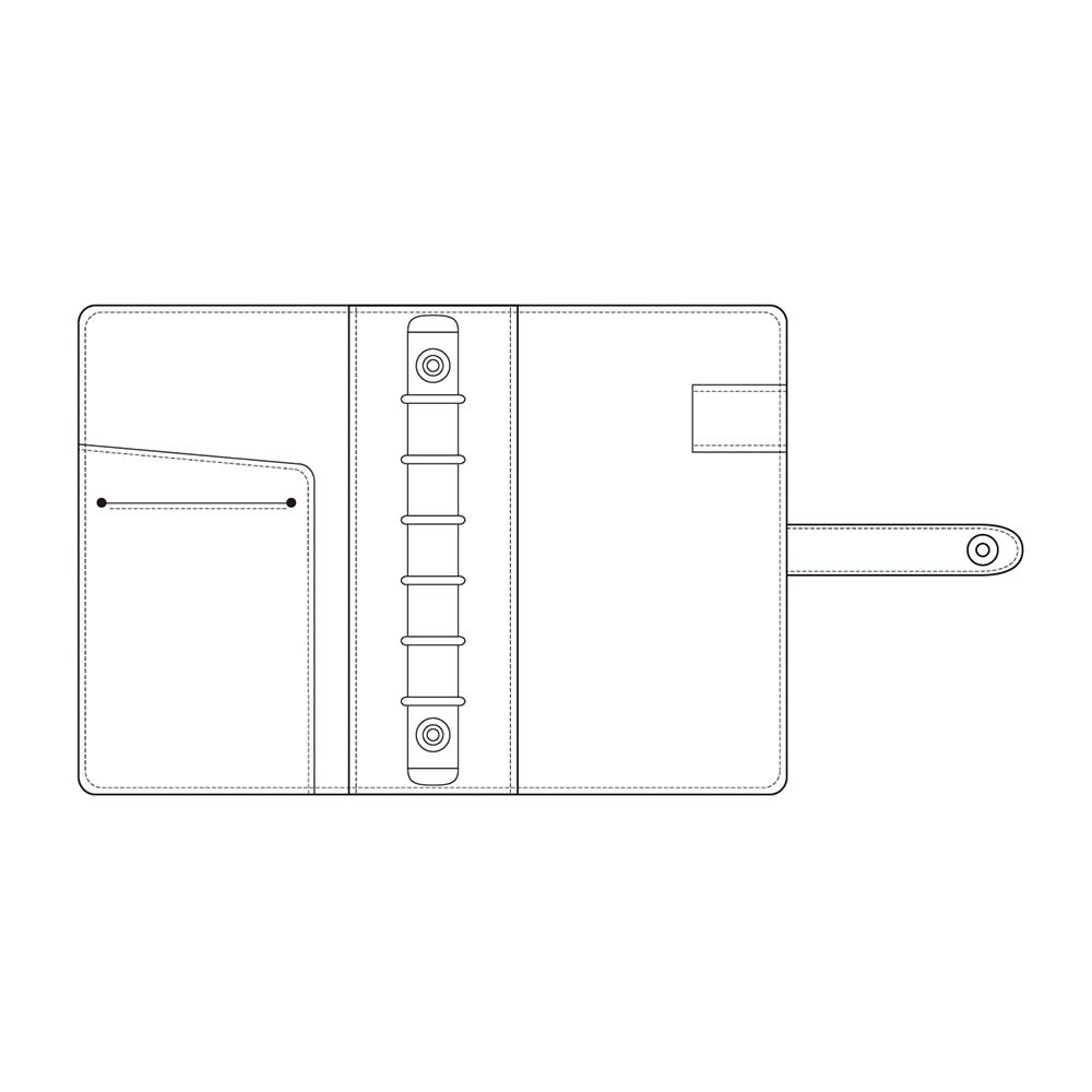 レイメイ藤井 raymay 2026年度 キーワード ポケットサイズ B7サイズ トレンドシステム手帳 クリーム 予定 スケジュール 日程 メモ 記録 計画 仕事 会議 出張 出先 手帳