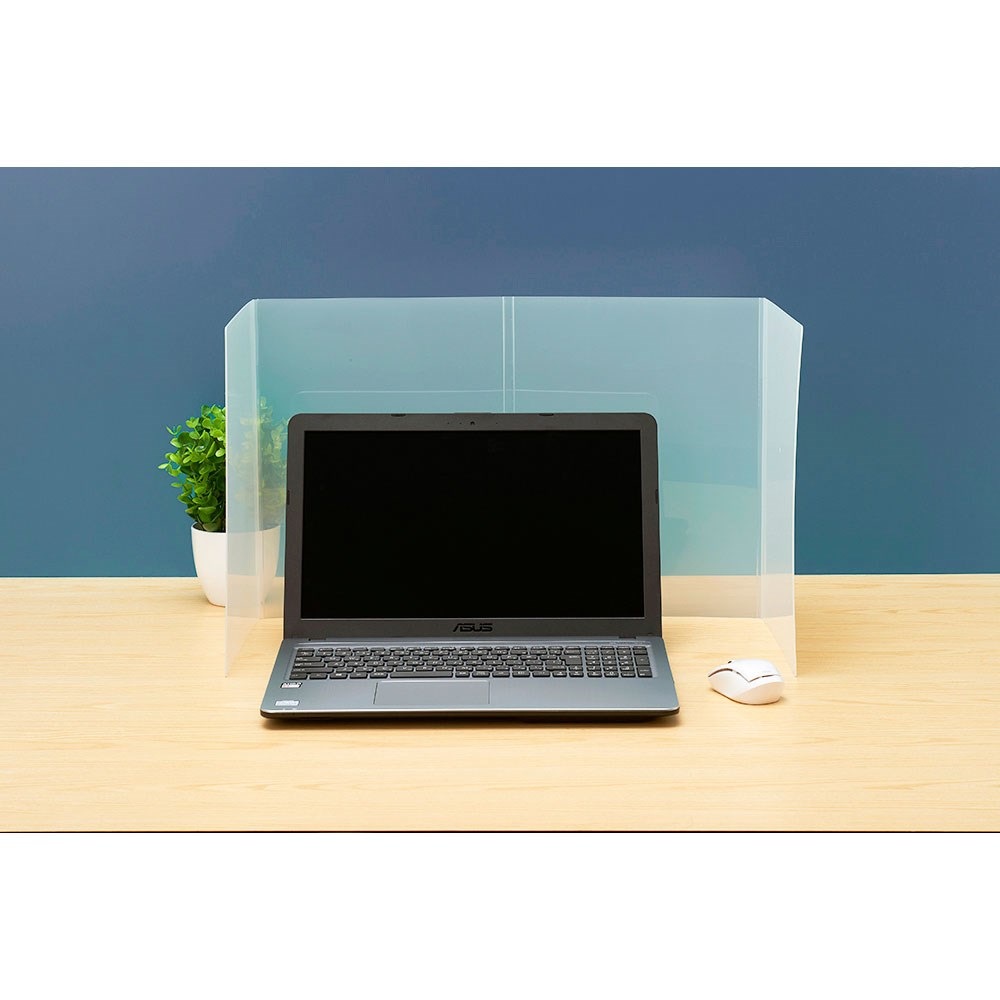 ナカバヤシ 折りたたみ モバイル パーティション クリア PTS-OT1034CR