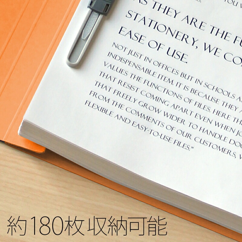 プラス(PLUS)フラットファイル ノンステッチ 3冊パック A4-S 180枚とじ