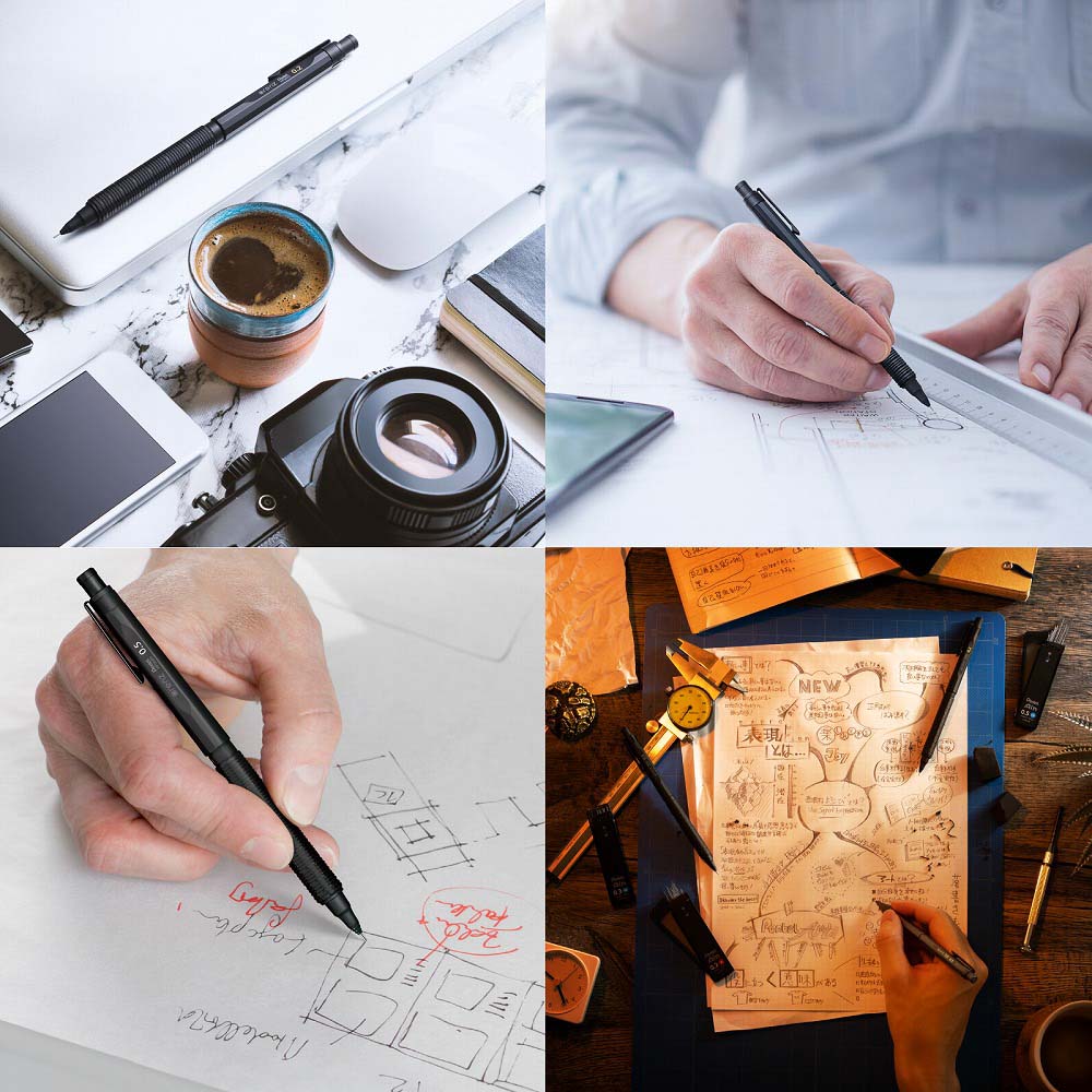 ぺんてる PentelAin オレンズネロ 0.3mm ギフトセット PP3003-AGFK