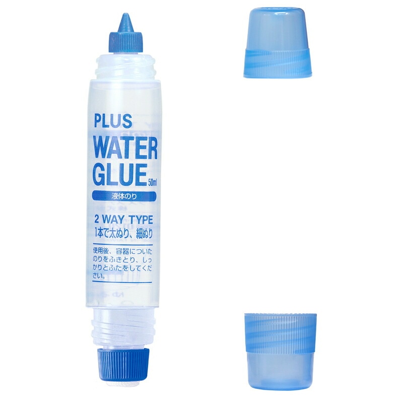 プラス(PLUS)のり 液体のり ウォーターグルー2WAY 50ml セリースパック