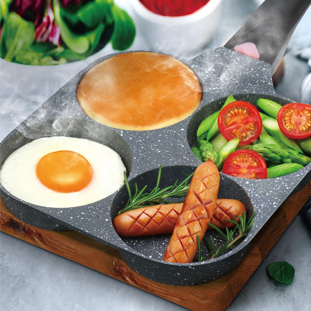 AXEL アクセル これ1つで4品同時に作れる！ IH・ガス対応 クワトロパン