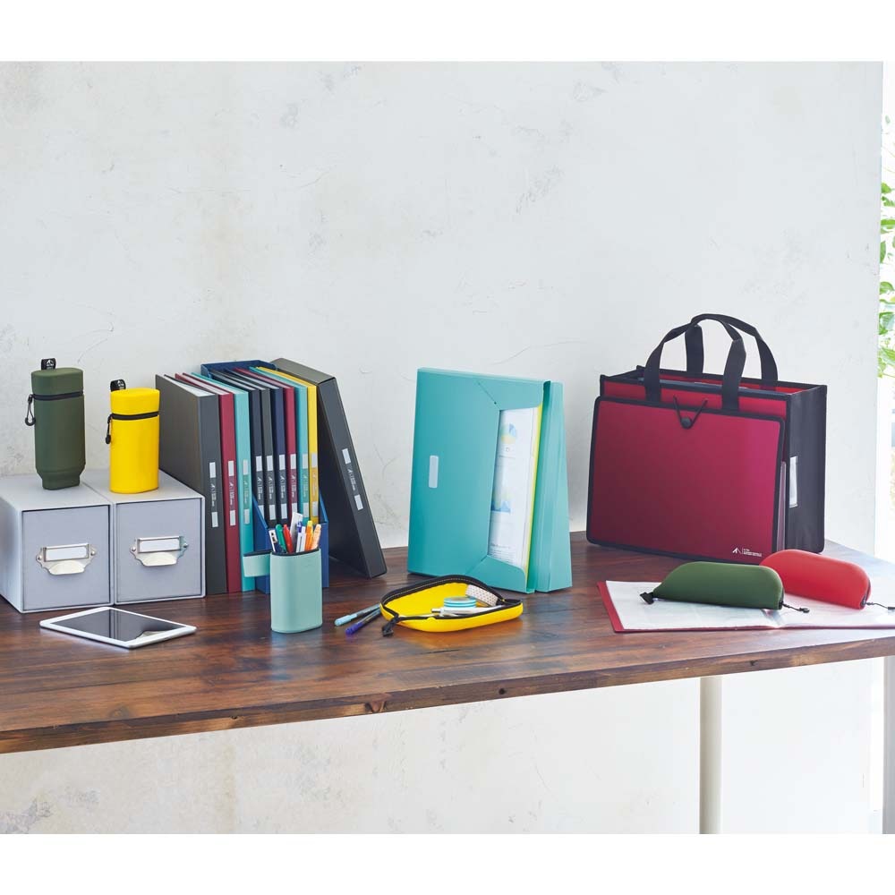 （まとめ）リヒトラブ ALTNA トレーペンケースLサイズ ネイビー A-7762-11 1個〔×5セット〕 全3色リヒトラブ／ALTNA トレーペンケース Ｌサイズ (A