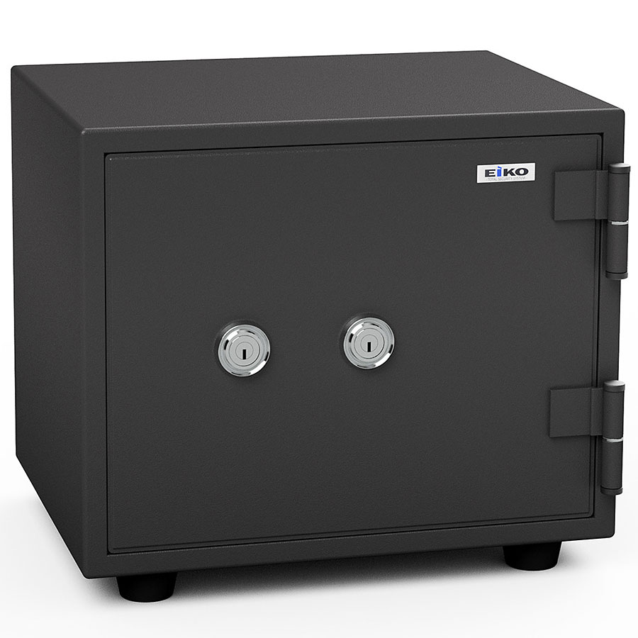 【開梱設置無料】エーコー 家庭用小型耐火金庫 STANDARD BES-9K2 (ダブルシリンダー式) A4横対応 30分耐火 21.6L 25kg 地震 災害 防災