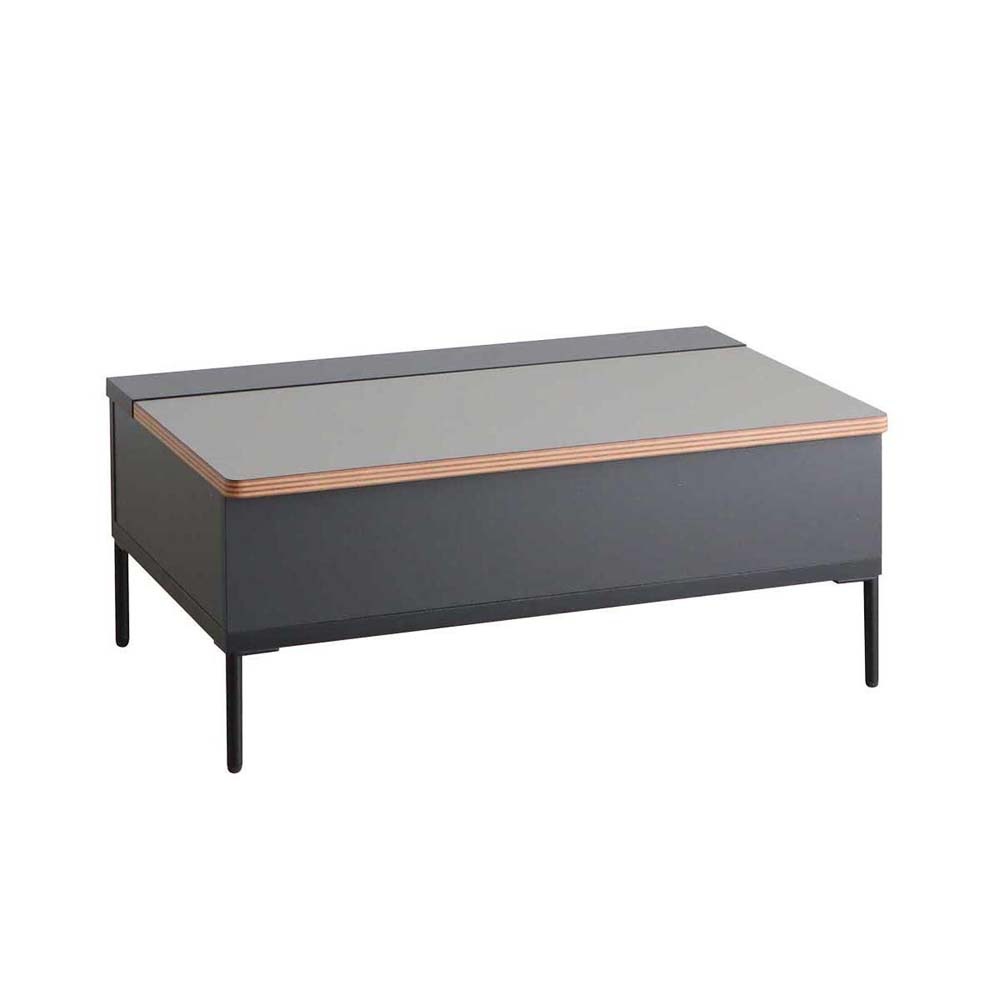 東馬（Tohma）シンプルな木製リビングテーブル 東馬 tohma FZ LTX02 昇降テーブル グレー 54685720 | 家具・オフィス