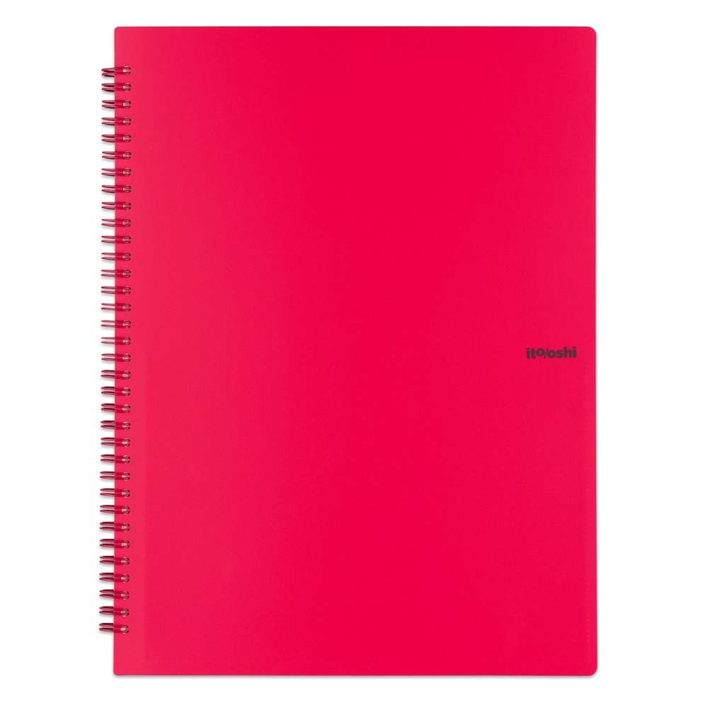 プラス PLUS ファイル ito/oshi 会報やA5ポストカードをたくさん収納し