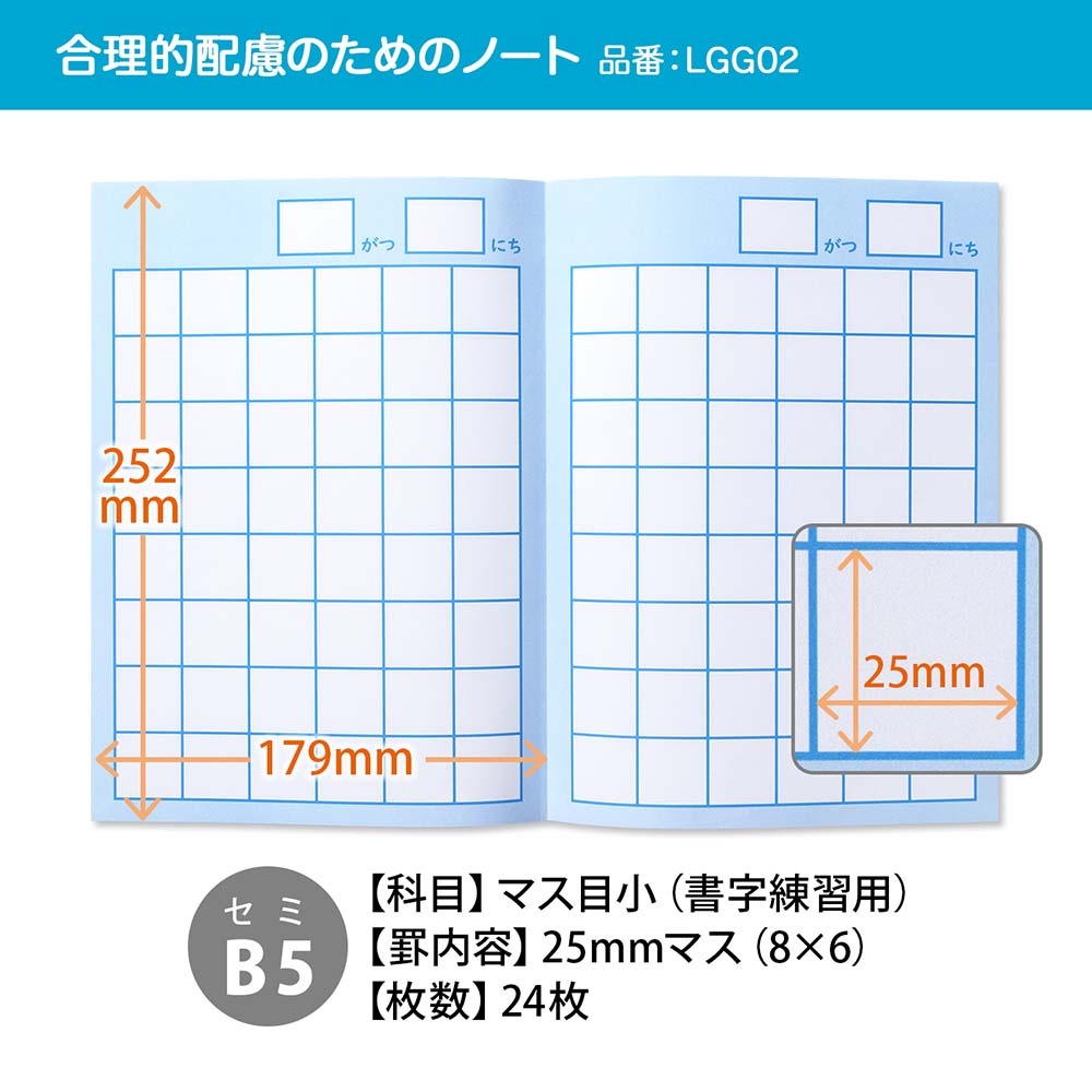 日本ノート nipponnote スクールラインプラス School Line+ 合理的配慮