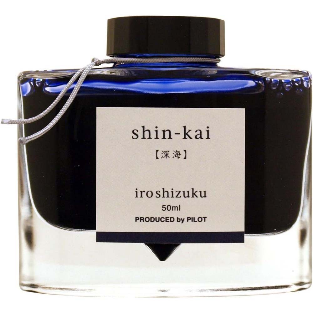 パイロット PILOT 万年筆インキ 色彩雫 50ml シンカイ 深海 INK-50-SNK