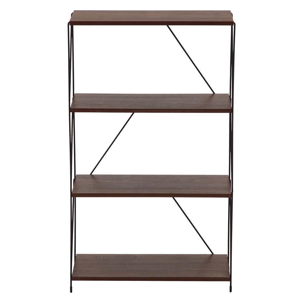 もも 不二貿易 EZBOツイストロックS型ディスプレイラック4段 OAK 商品