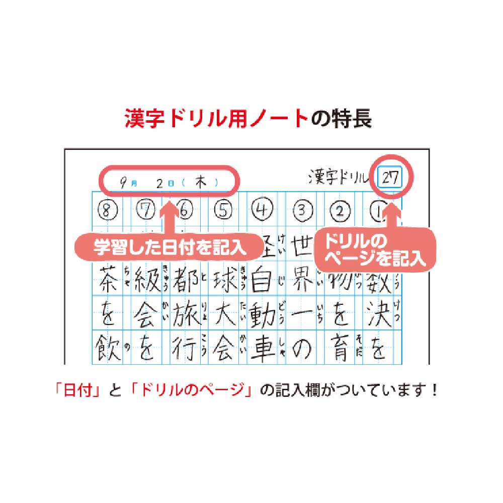日本ノート キョクトウ カレッジアニマル学習帳 漢字ドリル用ノート １５０字 わに LP63
