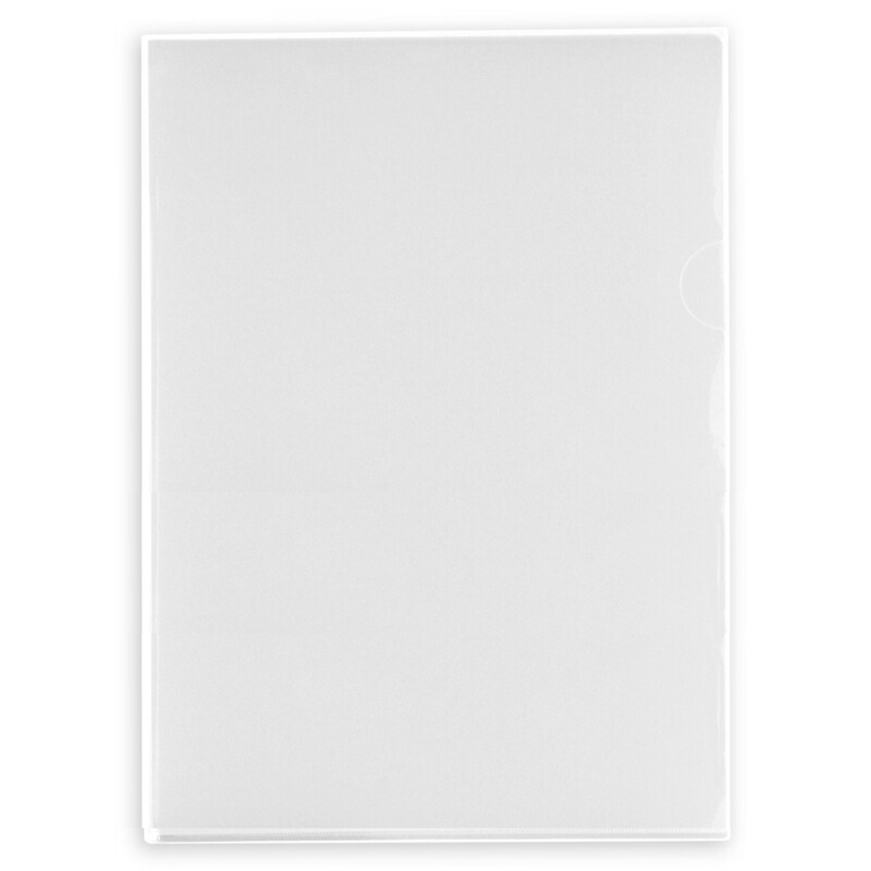 プラス(PLUS) クリアーフォルダー B5 0.2mm厚 透明 10枚パック FL