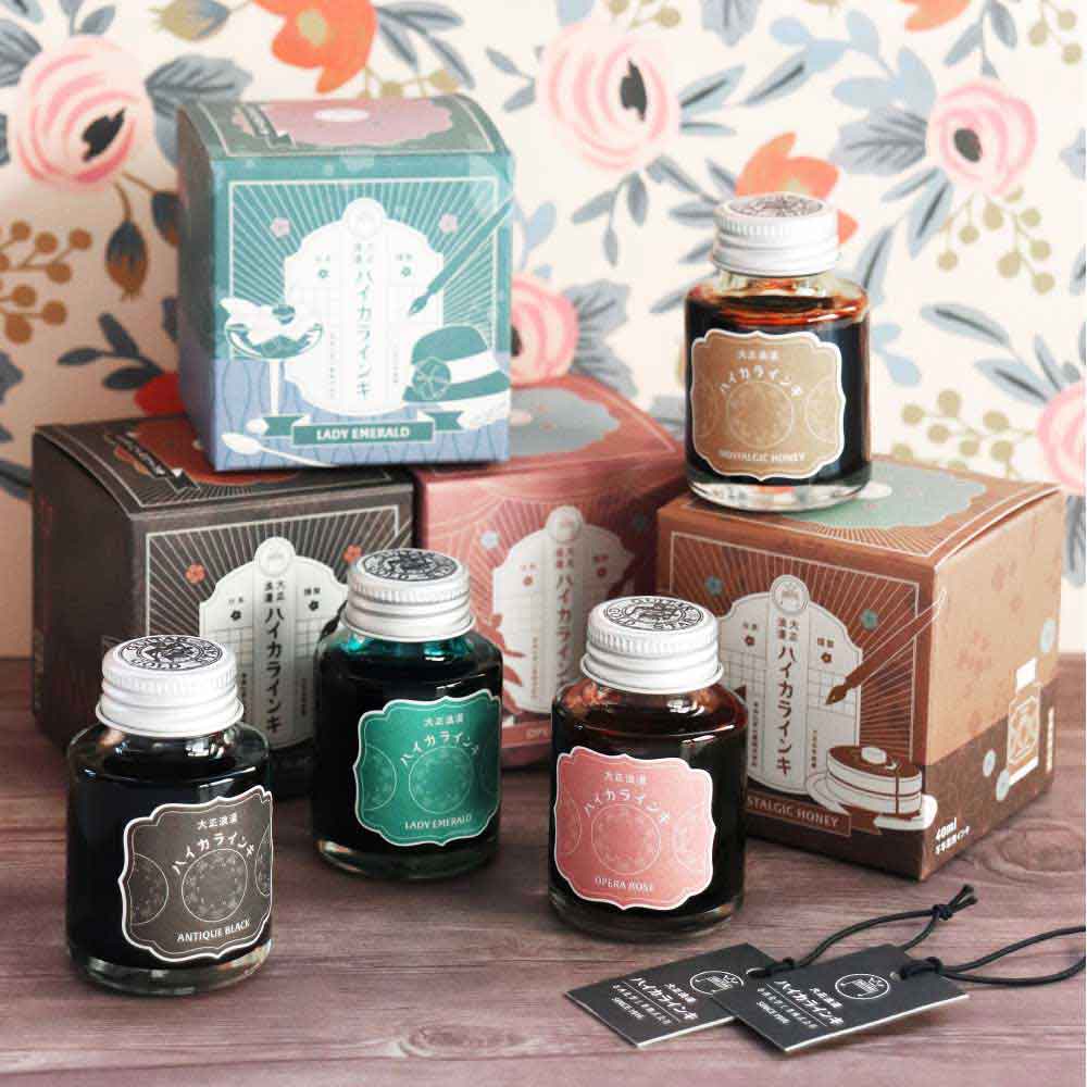 アンティーク　石の根付　緑と茶　希少 特大サイズ‼ 菊や小鳥の蒔絵で時代感漂う桐火鉢 DC7598 – 古福庵